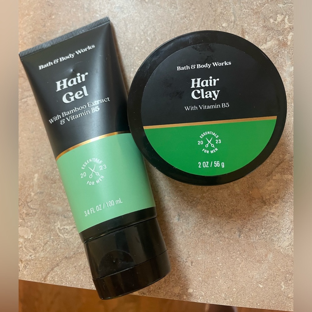 Bath & Body Works Hair Care Gel and Clay Bundle, NWT